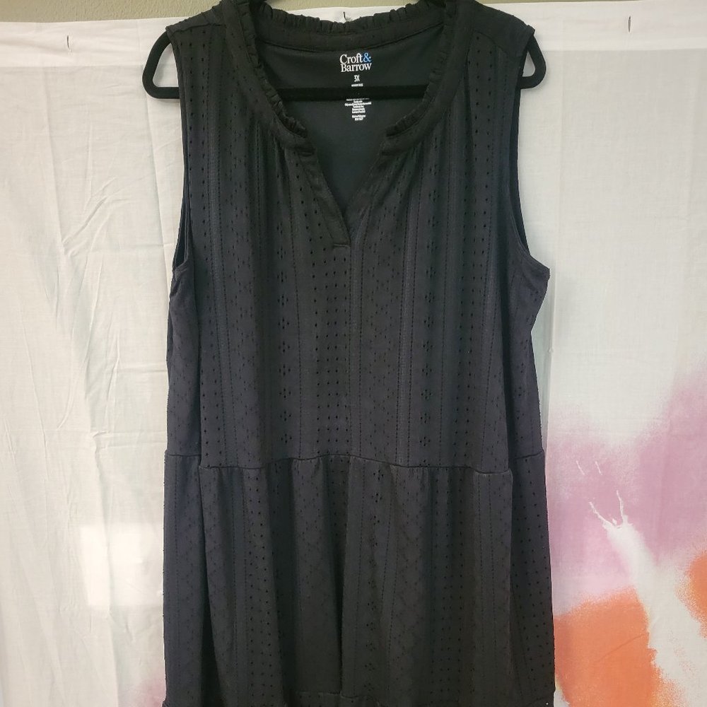 Black Croft and Barrow Dress